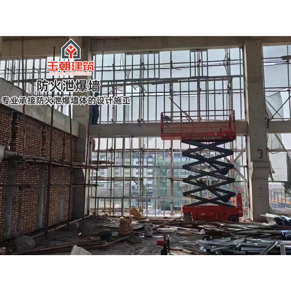 莱芜泄爆墙板生产供应 化工纤维增强水泥板泄压泄爆墙施工免费设计